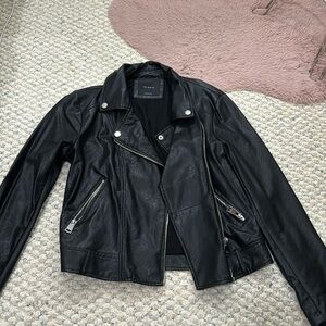 Leather jacket